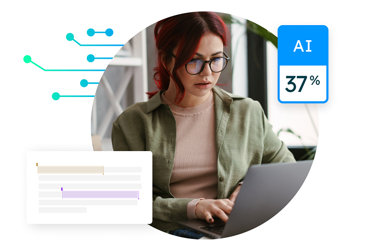 Turnitin AI检测原理图